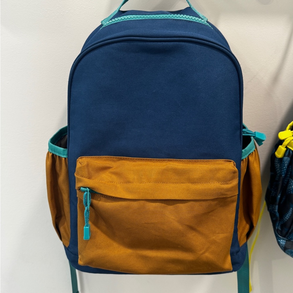 Crate&Barrel Blue and Brown Modern Bags
